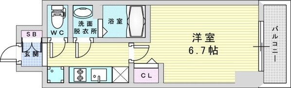 ArtizA淡路の物件間取画像